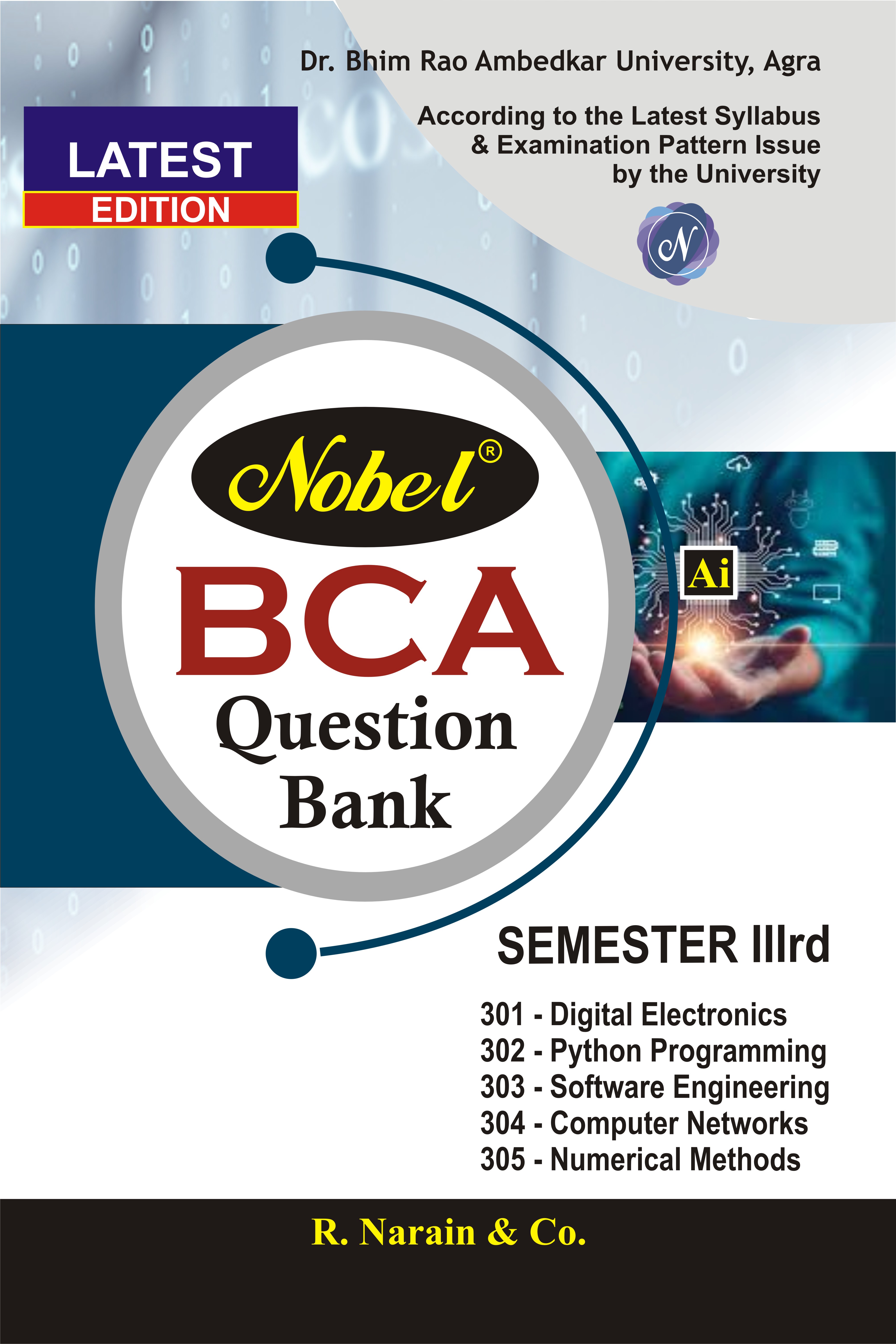 BCA - IIIrd Sem. Nobel Q/B [Agra University]